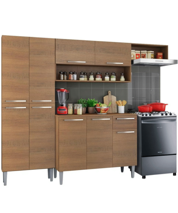 Armário de Cozinha Compacta Madesa Emilly Top