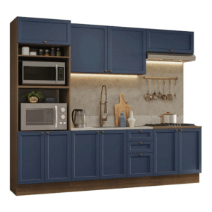 Armário de Cozinha Completa Madesa Vik 270cm