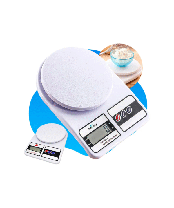 Balança de Cozinha Digital Davely SF-400 – Pesa até 10kg