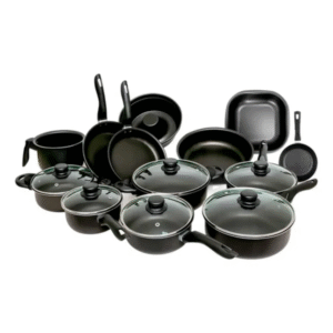 Conjunto de Panelas com 13 Peças – Teflon Antiaderente