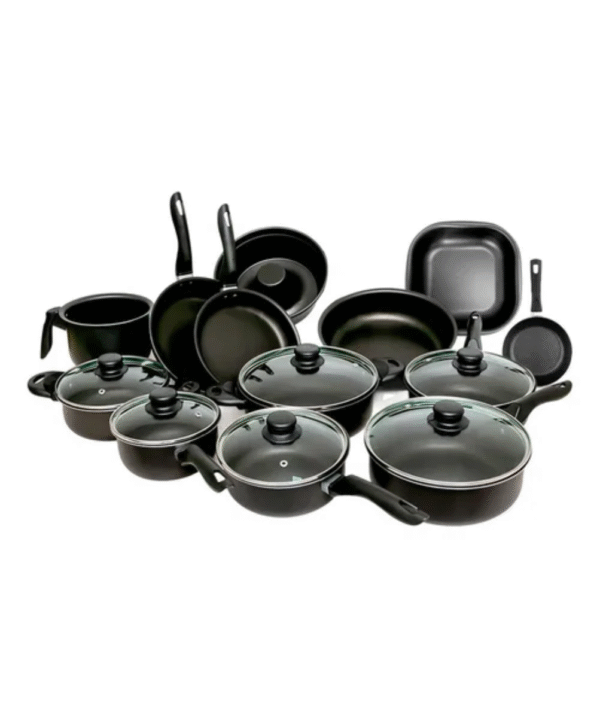 Conjunto de Panelas com 13 Peças – Teflon Antiaderente