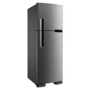 Geladeira Brastemp Frost Free Duplex – 375 Litros, Cor Inox, 127V
