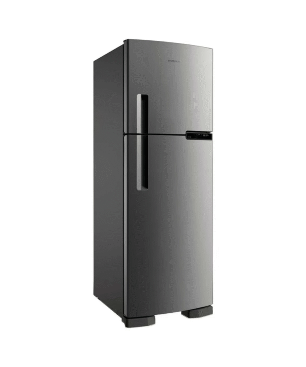 Geladeira Brastemp Frost Free Duplex – 375 Litros, Cor Inox, 127V