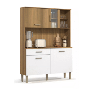 Kit Armário de Cozinha Completa Compacto Viena 1200