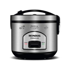 Panela Elétrica de Arroz Mondial PE-43, Inox, 127V