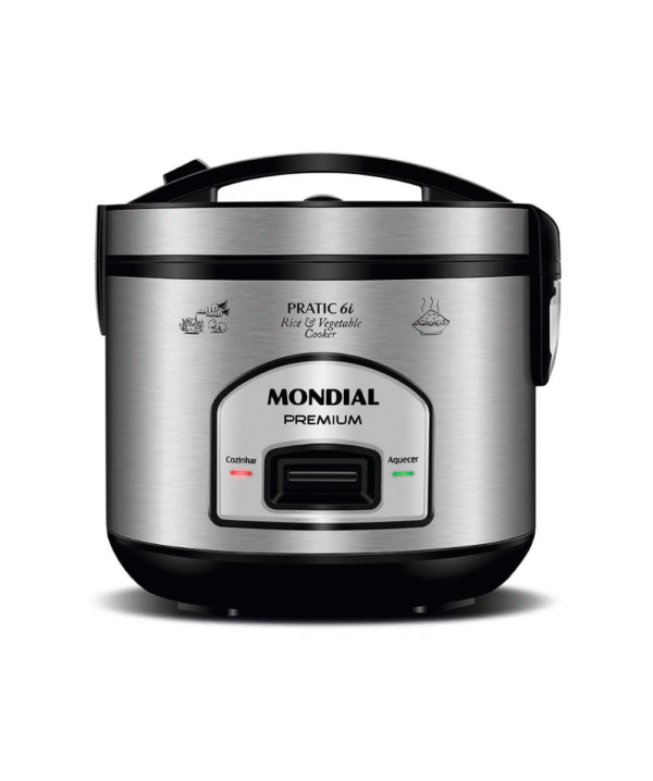 Panela Elétrica de Arroz Mondial PE-43, Inox, 127V