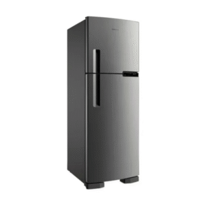 Geladeira Brastemp Frost Free Duplex BRM44HK – 375 Litros, com Compartimento, Cor Inox