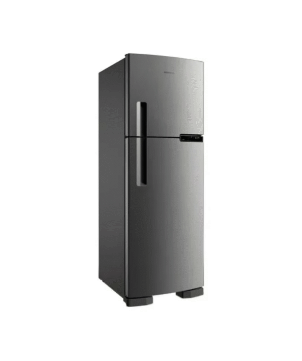 Geladeira Brastemp Frost Free Duplex BRM44HK – 375 Litros, com Compartimento, Cor Inox