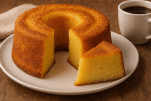 Bolo de Fubá Cremoso da Vovó