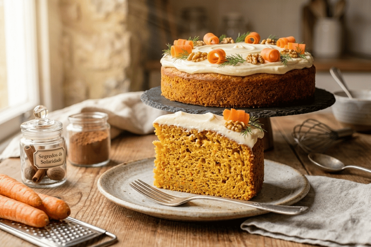 Bolo de cenoura fofinho, o segredo da massa perfeita e solar, Receitas Familiares blog de receita