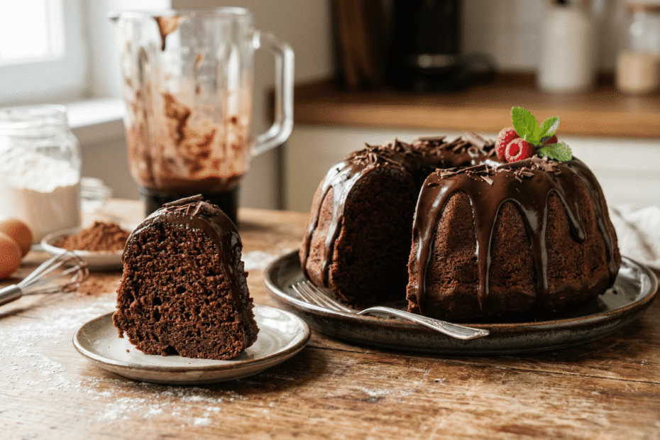 Bolo de chocolate de liquidificador, o segredo para uma massa fofinha e profissional, Receitas Familiares blog de receita
