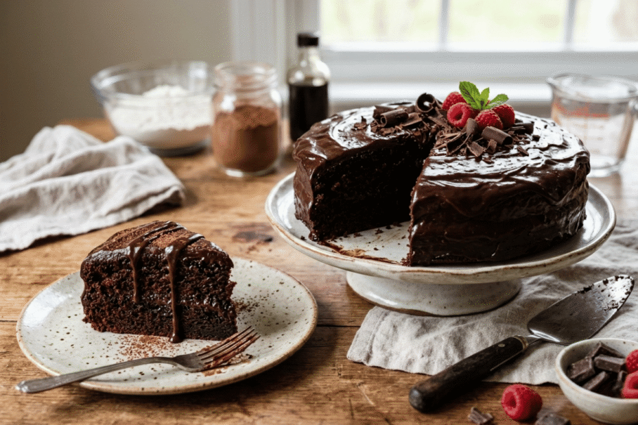 Bolo de chocolate sem ovo, o guia definitivo para uma massa fofinha e molhadinha, Receitas Familiares blog de receita