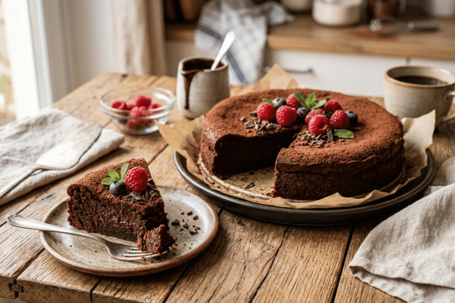 O guia definitivo do bolo de chocolate sem farinha fácil, textura aveludada e sabor intenso, Receitas Familiares blog de receita