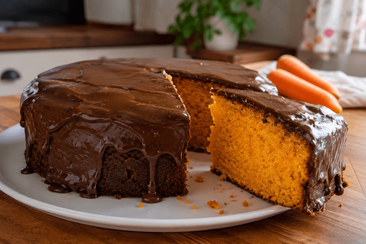 Bolo de cenoura fofinho para nunca mais solar a massa é uma receita simples