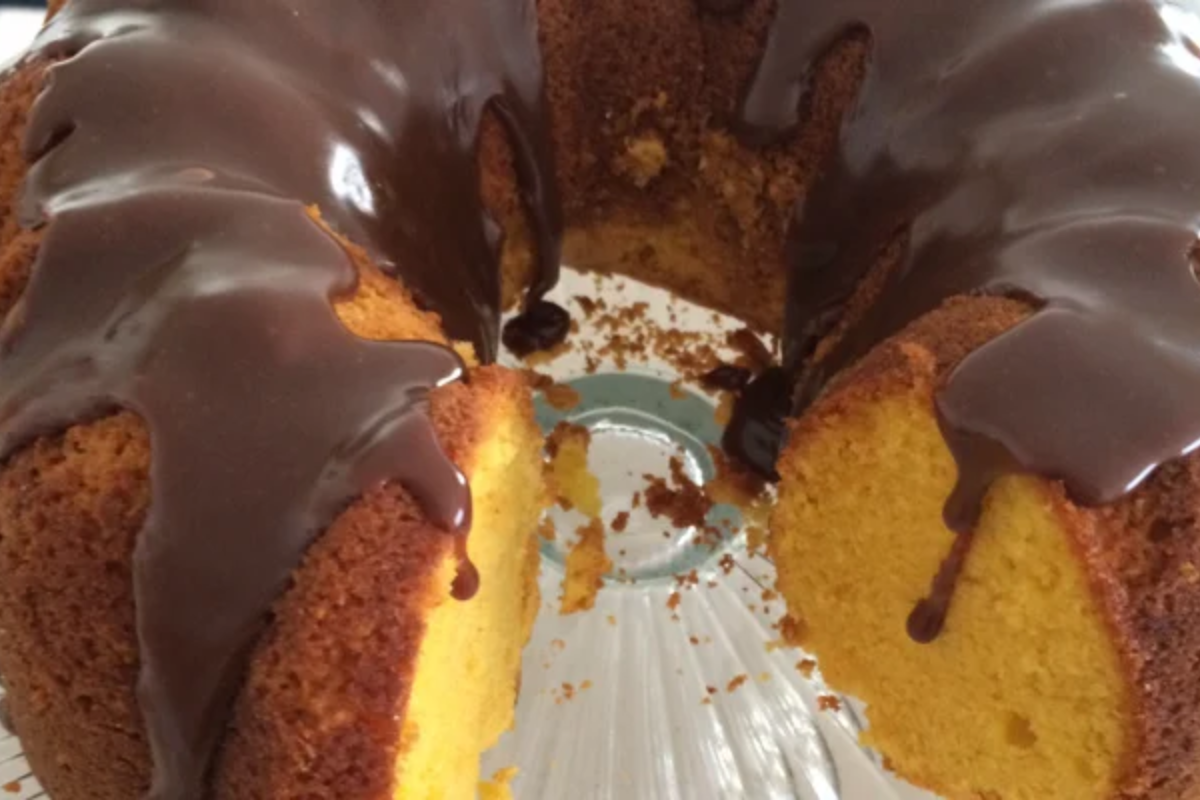 Bolo de cenoura para uma massa fofinha