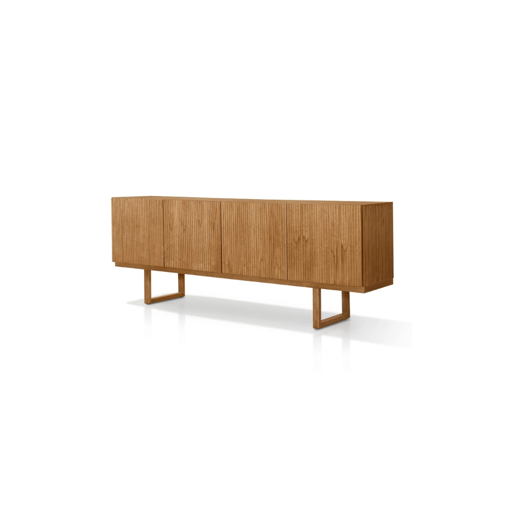 Buffet Ripado Malva 3 Portas