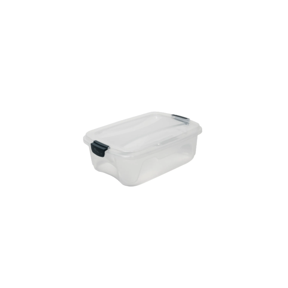 Caixa Transparente com Tampa Click