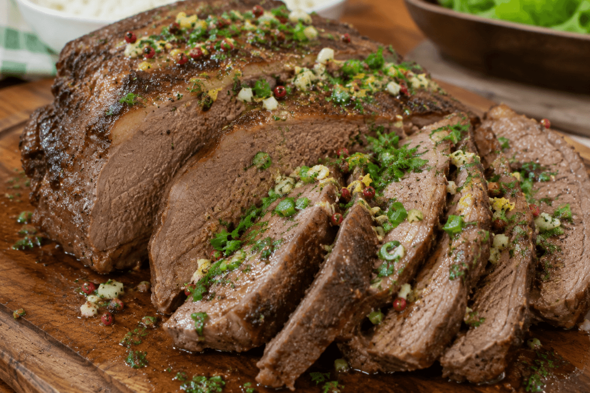 Carne de Panela com Limão com Contrafilé é uma receita macia