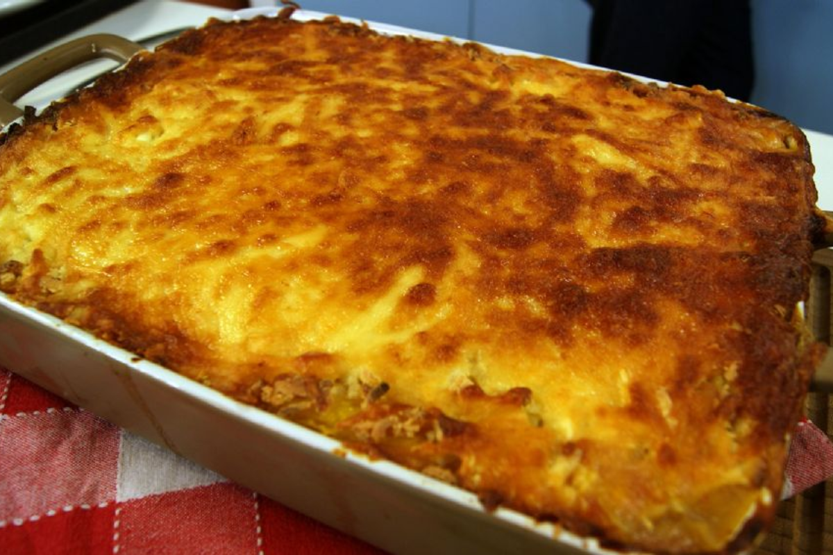 Escondidinho de Carne Seca e Abóbora
