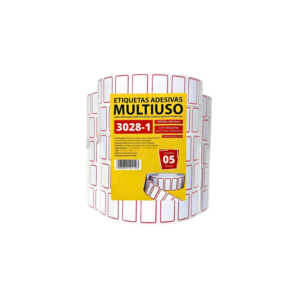 Kit Etiquetas de Organização Neutro