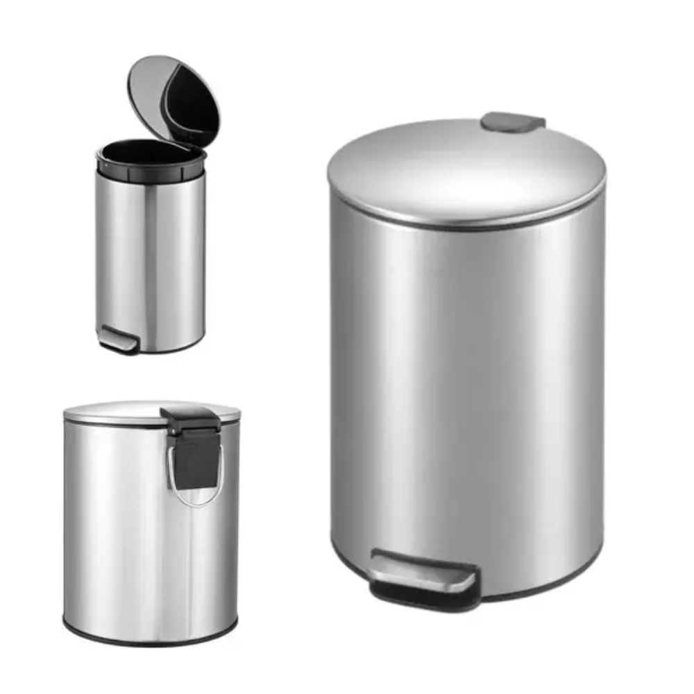 Lixeira Slim com Pedal 12L