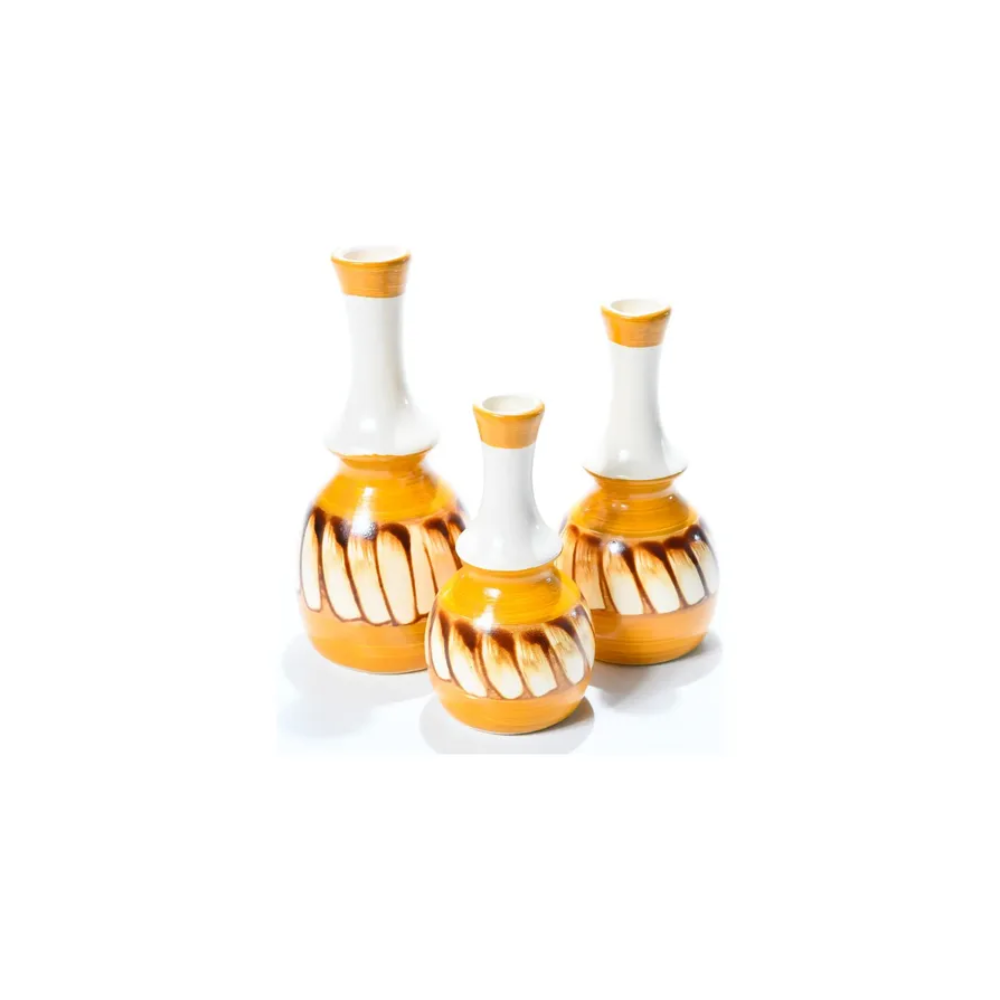 Trio de Vasos Mesa Pétala