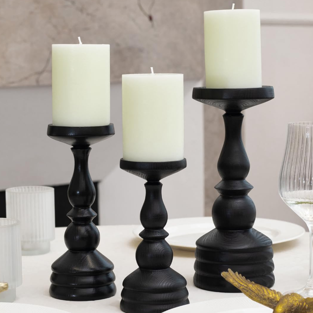 Vela Decorativa Pilar 3 Peças