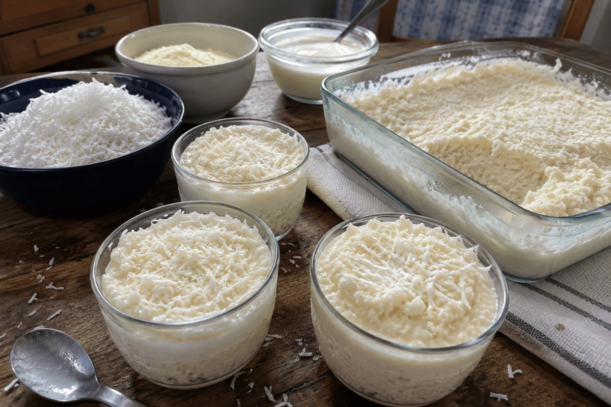 Geladinho de coco cremoso