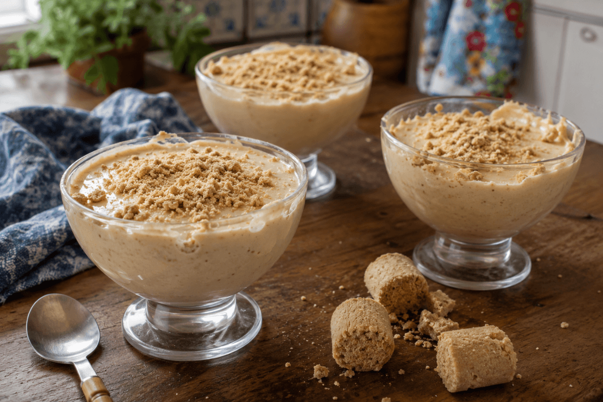 Mousse de Paçoca Cremosa