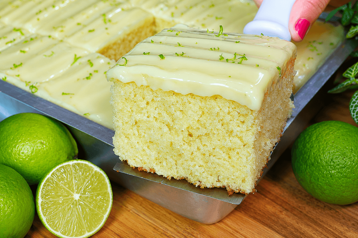 Receita de bolo de limão fofinho